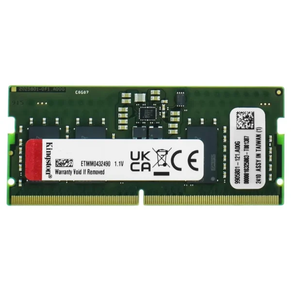 Memória RAM para Notebook Kingston DDR5 8GB 5600MHz - KVR56S46BS6-8 SODIMM