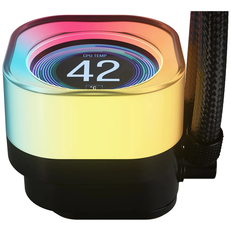 Water Cooler Corsair ICUE Link Titan 360 RX 360MM LCD Preto CW-9061023-WW - Imagem 3
