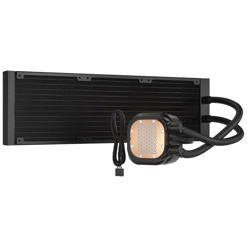 Water Cooler para Processador Corsair Nautilus 360 RS LCD 360MM - Preto (CW-9061033-WW) - Imagem 2