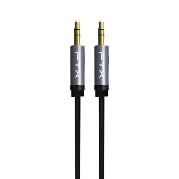 Cabo Auxiliar Áudio Estereo FTX CT-AV311-P11GN-SG1 1M 3.5MM - Preto 115786