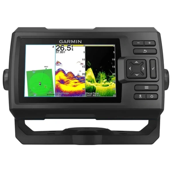 Rastreador GPS Garmin Striker Vivid 5CV Transductor - Preto (010-02551-01)