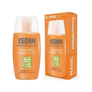 Protetor Solar Facial Isdin Fusion Water Magic Glow SPF 50 50 ml