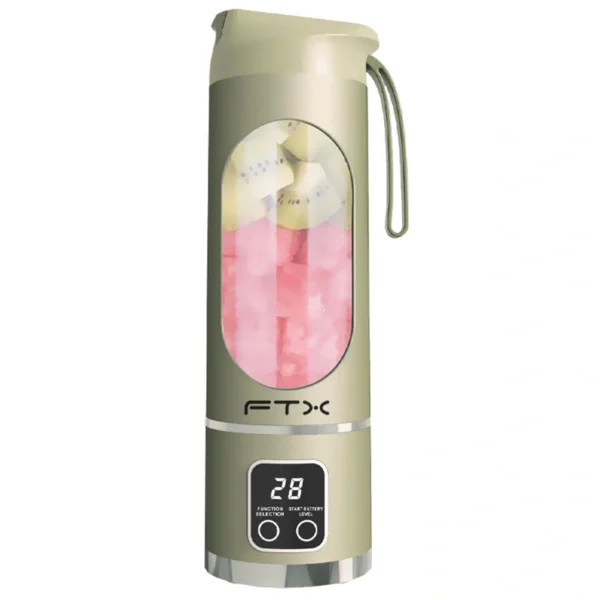 Liquidificador Portátil FTX PB-GR - Cinza