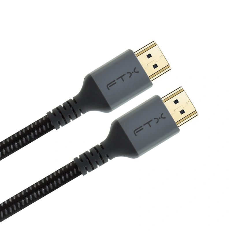 Cabo HDMI para HDMI FTX CT-HD8K-AG3 8K - 3M 190g Preto / Cinza - Imagem 2