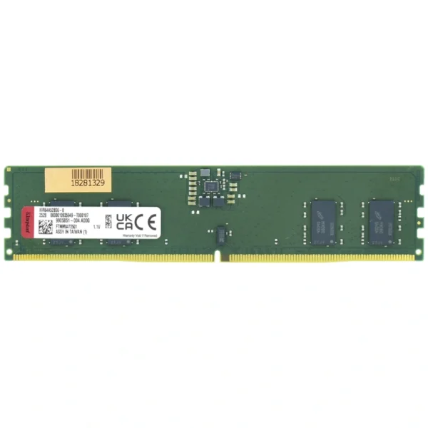 Memória RAM Kingston DDR5 8GB 6400MHz - KVR64A52BS6-8 CUDIMM CL52