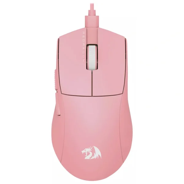 Mouse Gamer Redragon M996P K1NG 8K USB - Rosa Com fio