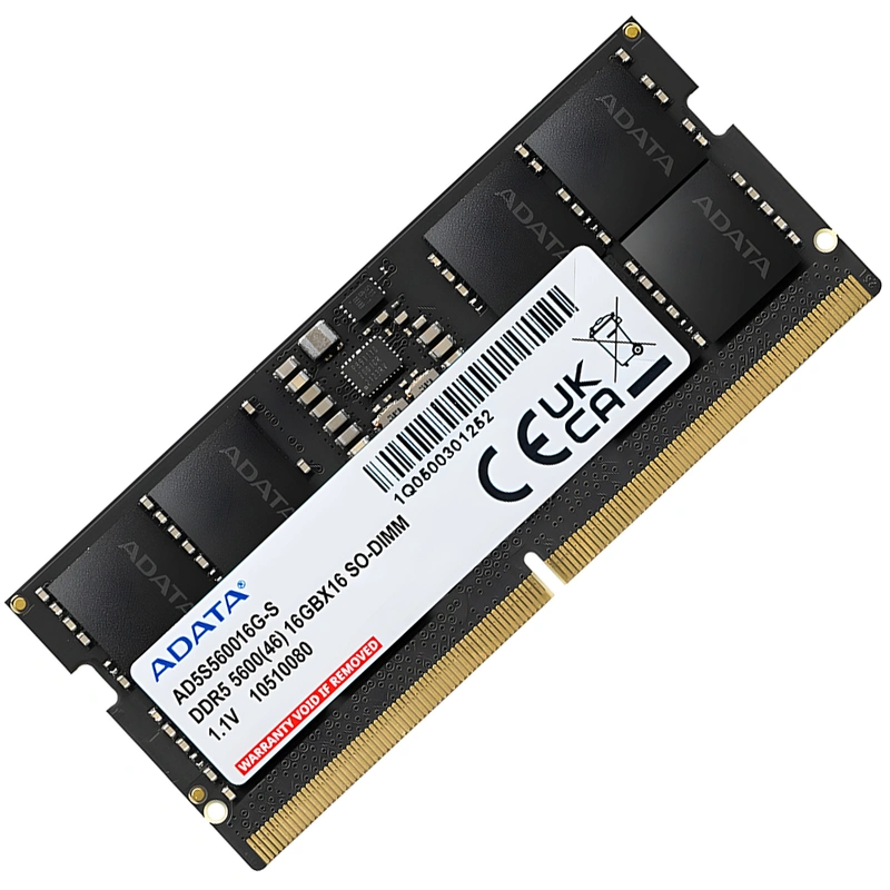 Memória RAM para Notebook ADATA DDR5 16GB 5600MHz - AD5S560016G-S SODIMM - Imagem 2
