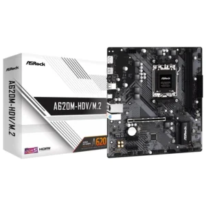 Placa Mãe ASRock A620M-HDVM.2 Socket AM5 DDR5