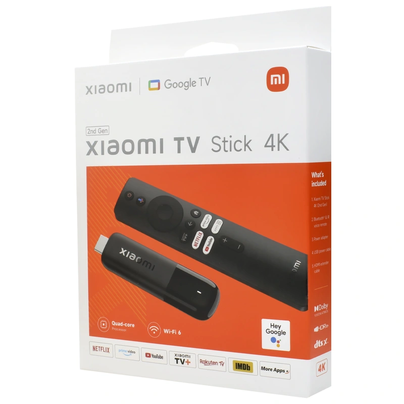Xiaomi Mi TV Stick 2 Geração Wi-Fi 6 Ultra HD 4K (MDZ-33-AA) - Imagem 4
