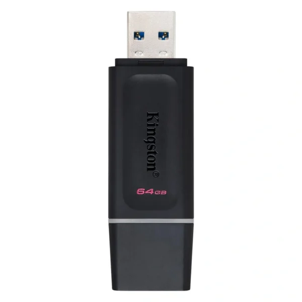 Pendrive Kingston Exodia 64GB USB 3.2 - Preto (DTX64GB) | DTX/64GB