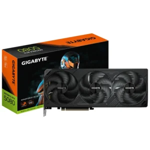 Placa de Vídeo Gigabyte Windforce OC SFF 16GB GeForce RTX5080 GDDR7 - GV-N5080WF3OC-16GD
