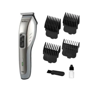 Máquina de Cortar Cabelo Britânia BCR20SG 5 watts Bivolt - PretaCinza