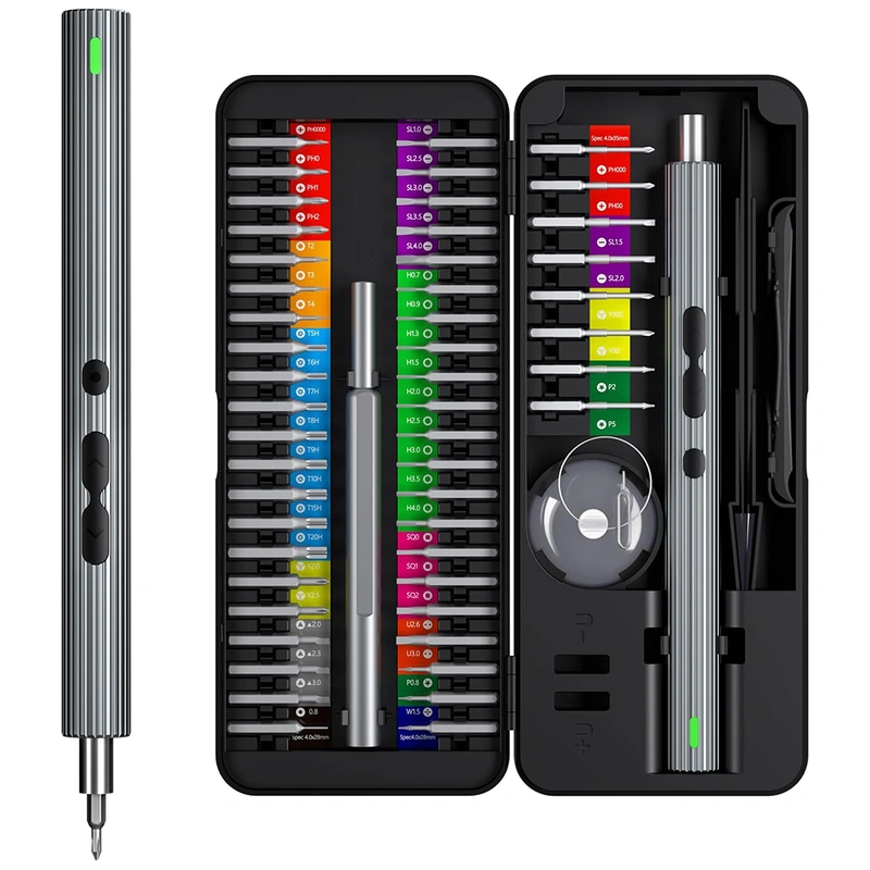 Kit de Ferramentas Satellite A-KS58 Precision Screwdriver Set - Preto 350 mAh - Imagem 3