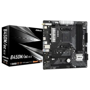 Placa Mãe ASRock B450MAC R2.0 Socket AM4 DDR4