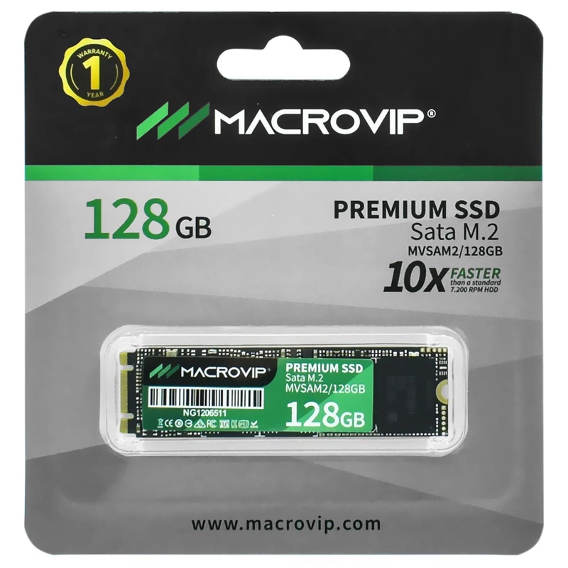 SSD Macrovip M.2 128GB SATA 3 -MVSAM2128GB SATA 6Gb/s | MVSAM2/128GB - Imagem 3