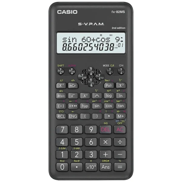 Calculadora Cientifica Casio FX-82MS 2ND Edition - Preto