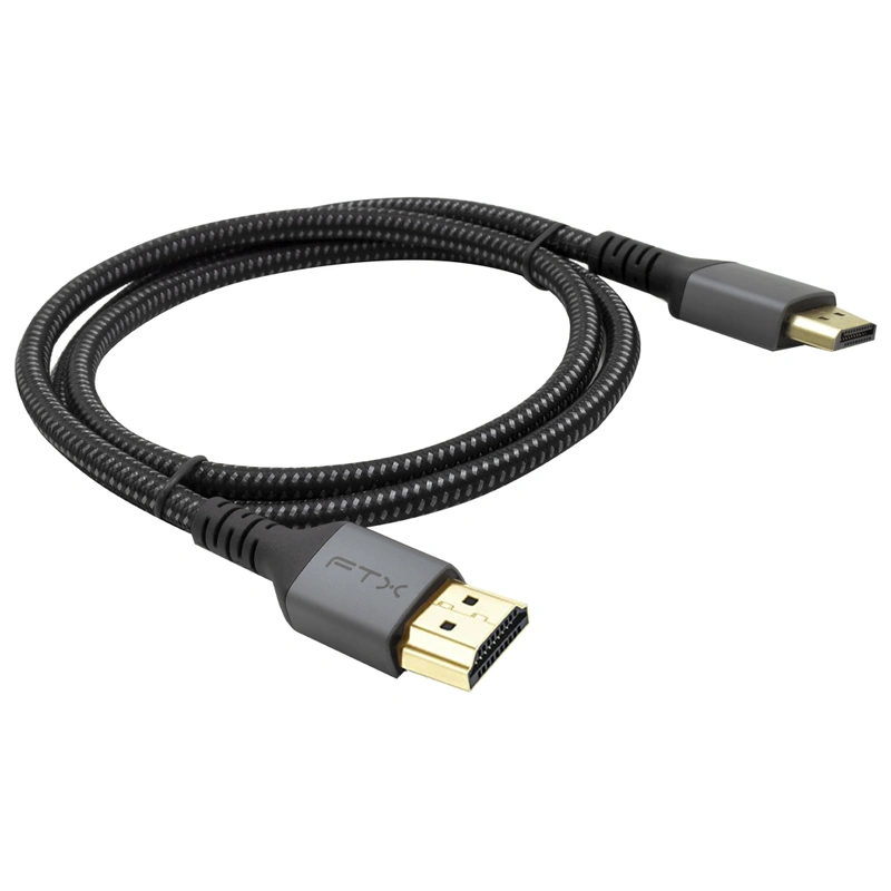 Cabo HDMI para HDMI FTX CT-HD8K-AG3 8K - 3M 190g Preto / Cinza - Imagem 3