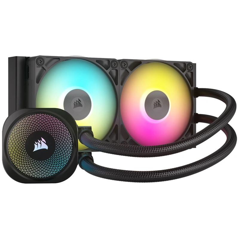 Water Cooler Corsair ICUE Link Titan 240 RX 240MM RGB Preto CW-9061016-WW