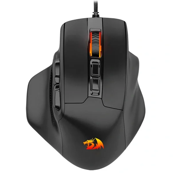 Mouse Gamer Redragon M806-RGB Bullseye USB - Preto Bullseye M806-RGB Com fio