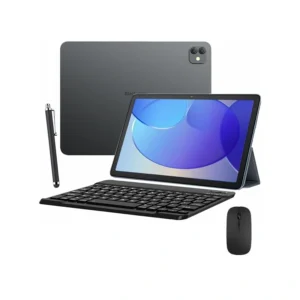 Tablet Blackview Link 8 256GB6GB RAM de 12.7 16+2MP13MP + Teclado Inglês + Capinha Preto