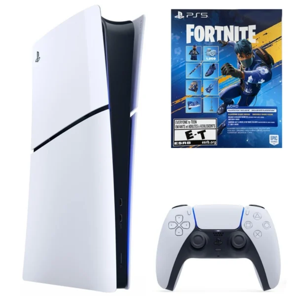 Console Sony PlayStation 5 Slim CFI-2115 B01X 825GB Digital Edition + Jogo Fortnite