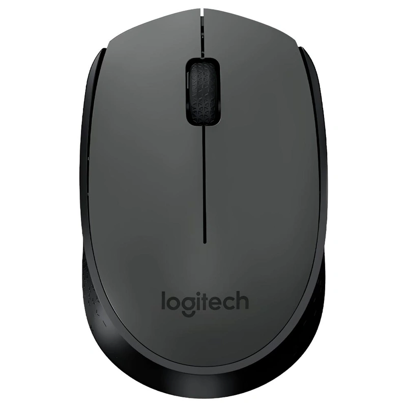 Teclado + Mouse Logitech MK235 Wireless Espanhol - Cinza Preto (920-007901) - Imagem 3