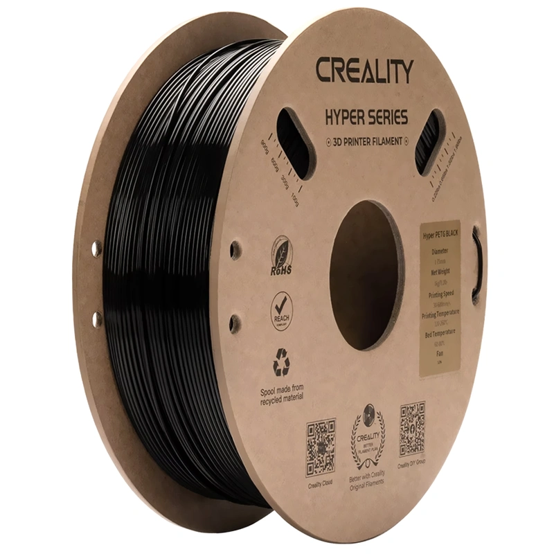 Filamento para Impressora 3D Creality Hyper-ABS 1.0Kg 1.75mm - Preto