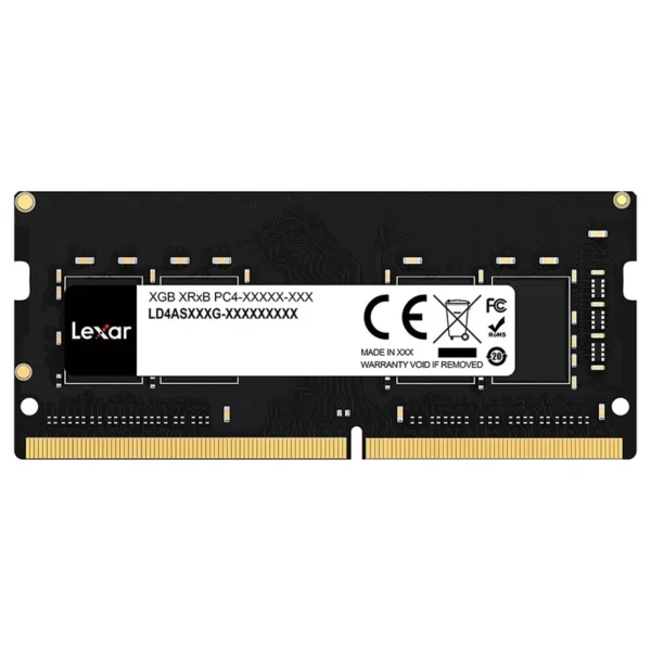 Memória RAM para Notebook Lexar DDR4 8GB 3200MHz - LD4AS008G-B3200GSST | Preto