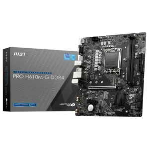 Placa Mãe MSI Pro H610M-G DDR4 Socket LGA 1700 VGA DDR4