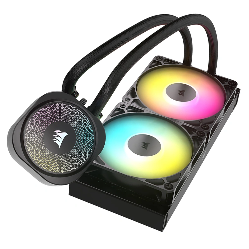 Water Cooler para Processador Corsair Nautilus 240 RS ARGB 240MM - Preto (CW-9060092-WW) - Imagem 3