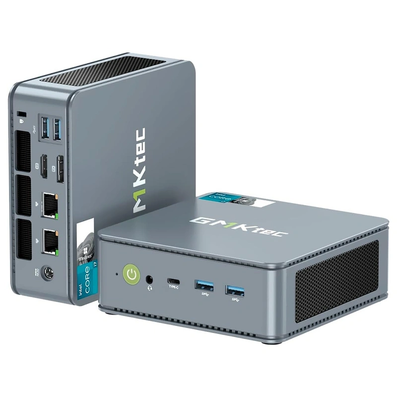Mini PC Gmktec Nucbox K7 Plus Intel Core i7 13620H de 2.4GHz 16GB de RAM 1TB SSD Win11Pro - Imagem 2
