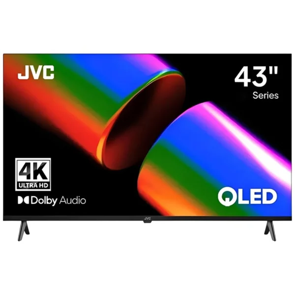 TV Smart JVC LT-43KB758 43 Wi-Fi 5 Preto | 4K UHD (3840 x 2160) | 4 HDMI