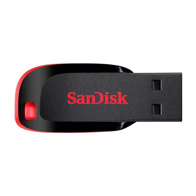 Pendrive SanDisk Z50 Cruzer Blade 16GB USB 2.0 - Preto Vermelho - Imagem 2