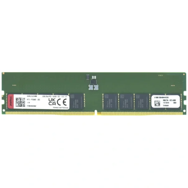 Memória RAM Kingston ECC DDR5 32GB 5600MHz - KTD-PE556E-32G (Server Dell)