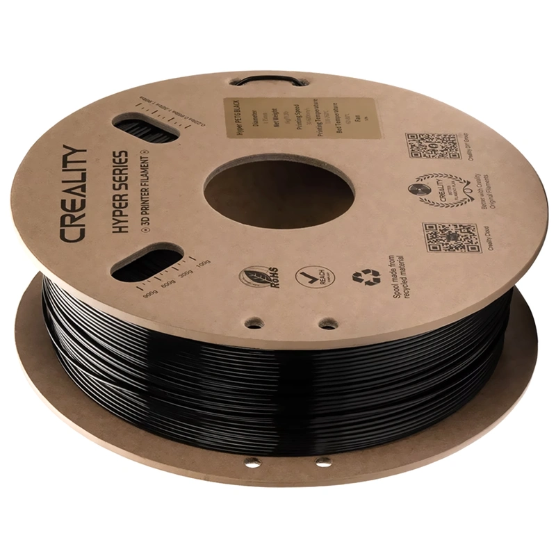 Filamento para Impressora 3D Creality Hyper-ABS 1.0Kg 1.75mm - Preto - Imagem 2