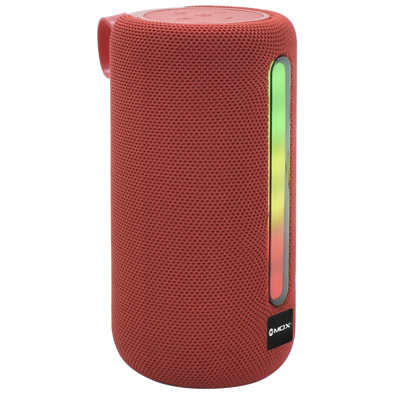 Caixa de Som MOX MO-MS14 Bluetooth USB SD - Vermelho Até 2 - 5 horas de reprodução