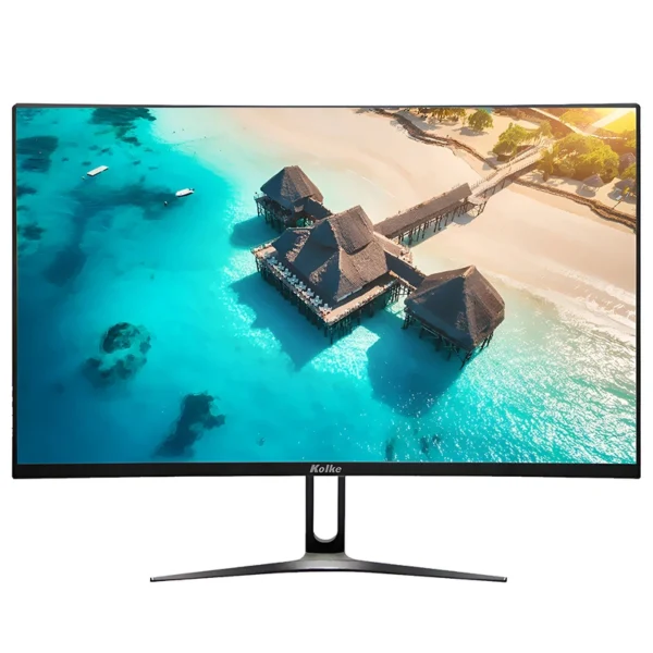 Monitor Kolke KES-461 23.6 Tela 23.6" Full HD 1920 x 1080 60Hz LED - Curvo | Branco