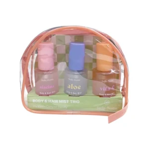 Kit Colônia Spray & Perfume Capilar Feminino Stella Dustin Body & Hair Mist Trio 60 ml