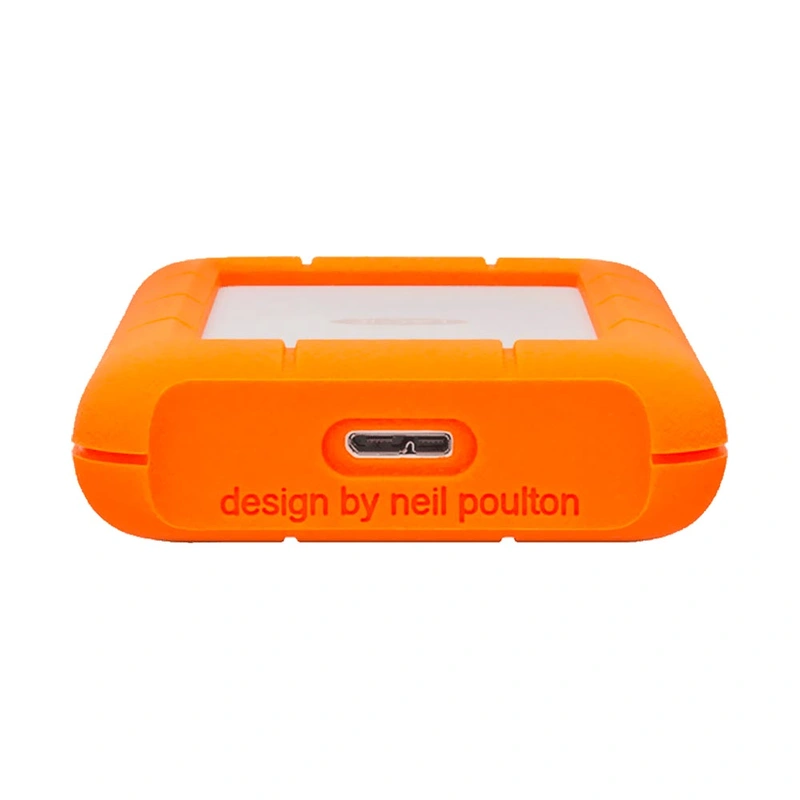 HD Externo Lacie 1TB Rugged Mini 2.5 Type-C / USB 3.0 LAC301558 | Prata - Imagem 2