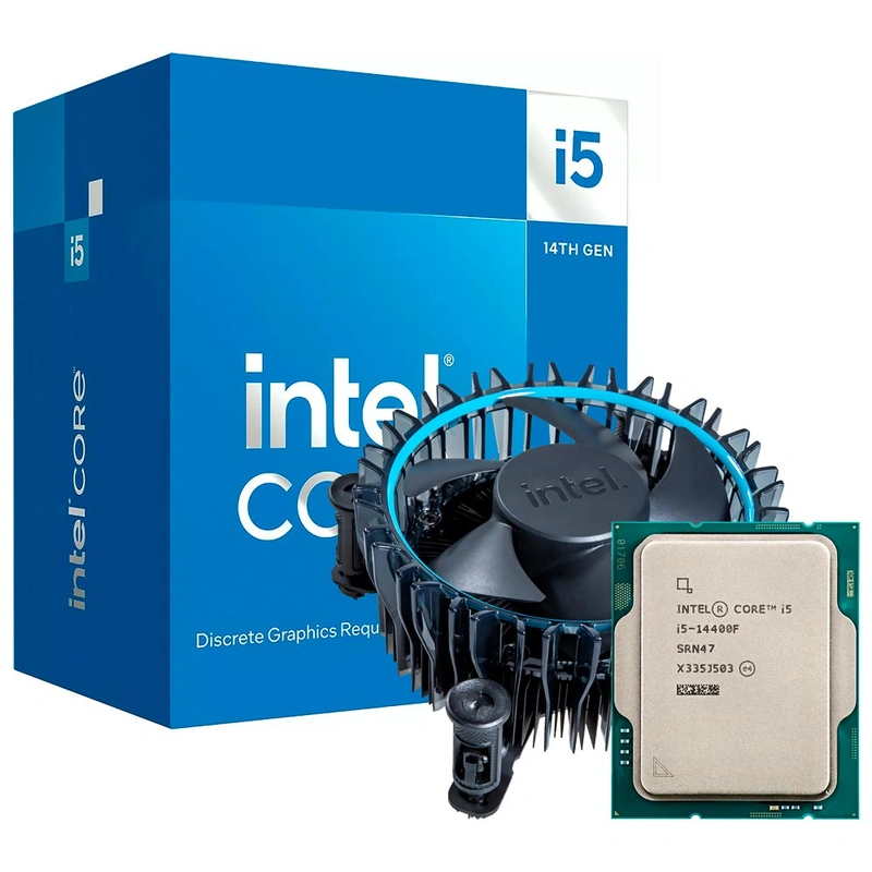 Processador Intel Core i5 14400F Socket LGA 1700 2.5GHz 20MB Até 4.7GHz