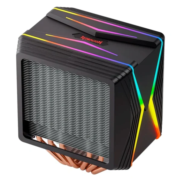 Cooler para Processador Redragon Hodur Dual Tower CC-2188 - ARGB Preto