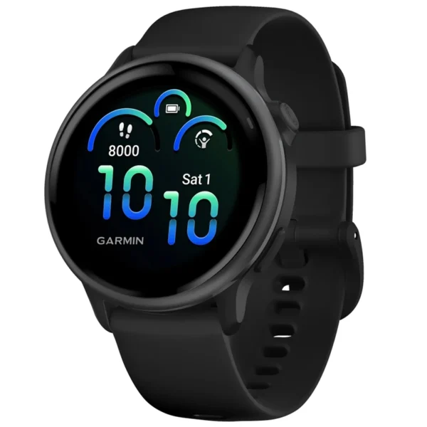 Relógio Smartwatch Garmin Vivoactive 6 - Preto (010-02985-00) 5 ATM Bluetooth