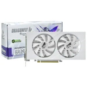 Placa de Vídeo Keepdata DragonFly White 8GB Radeon RX580 GDDR5 - KDRX580-8GD5W256B