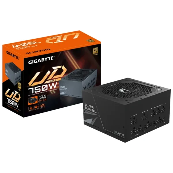 Fonte de Alimentação Gigabyte GP-UD750GM 750W ATX Modular 80 Plus Gold | GP-UD750GM PG5