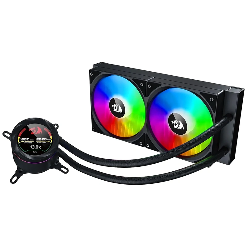 Water Cooler para Processador Redragon CCW-1019 240mm ARGB - Preto Intel: LGA 1700