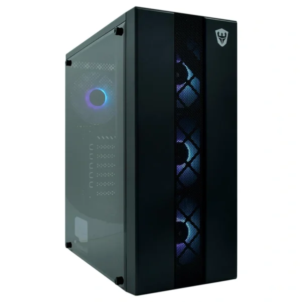 Gabinete Gamer Satellite 1400K ATX 4 Cooler RGB - Preto