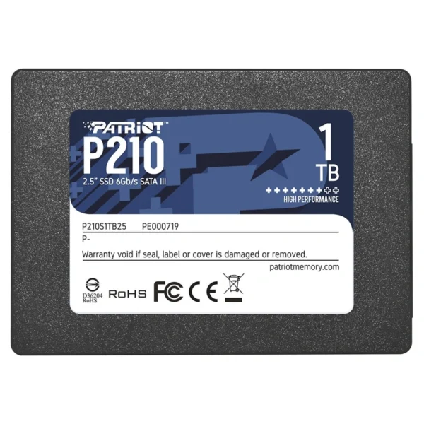 SSD Patriot 1TB P210 2.5 SATA 6Gb/s P210S1TB25