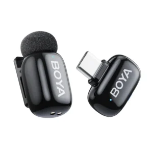 Microfone Boya Mini-17 1TX 1RX Wireless USB-C - Preto