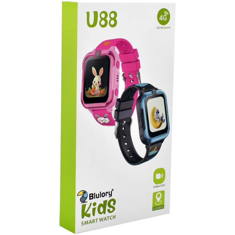Relógio Smartwatch Blulory U88DD Kids LTE - Cinza 850 mAh 4G LTE - Imagem 3