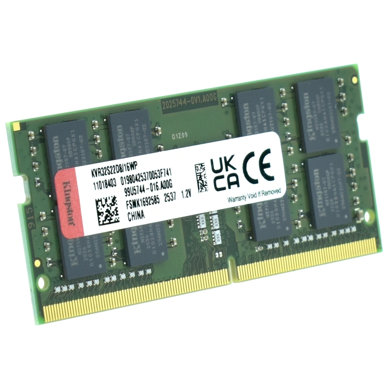 Memória RAM para Notebook Kingston DDR4 16GB 3200MHz - KVR32S22D816WP 32GB | Fury Beast - Imagem 2